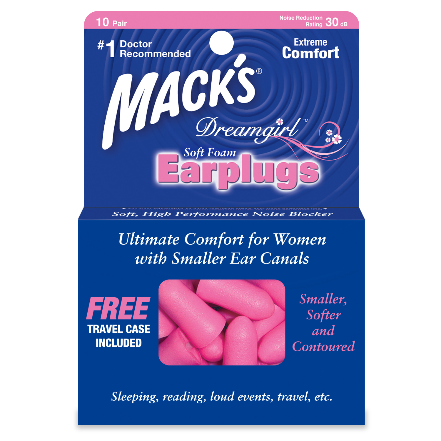 Ear Plugs Dreamgirl Soft Foam Earplugs