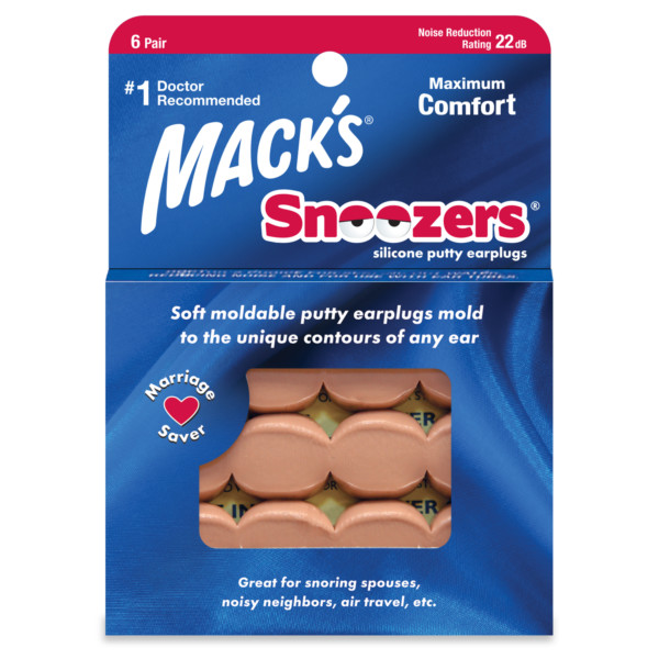 Snoozers® Silicone Putty Ear Plugs