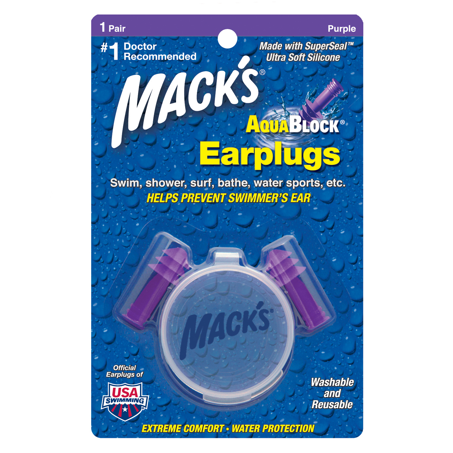 waterproof earplugs