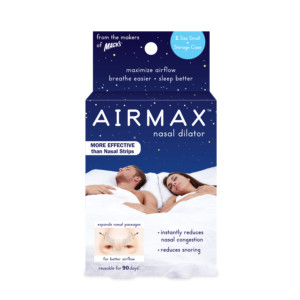 Nasal Dilator AIRMAX Better Sleep Small Clear