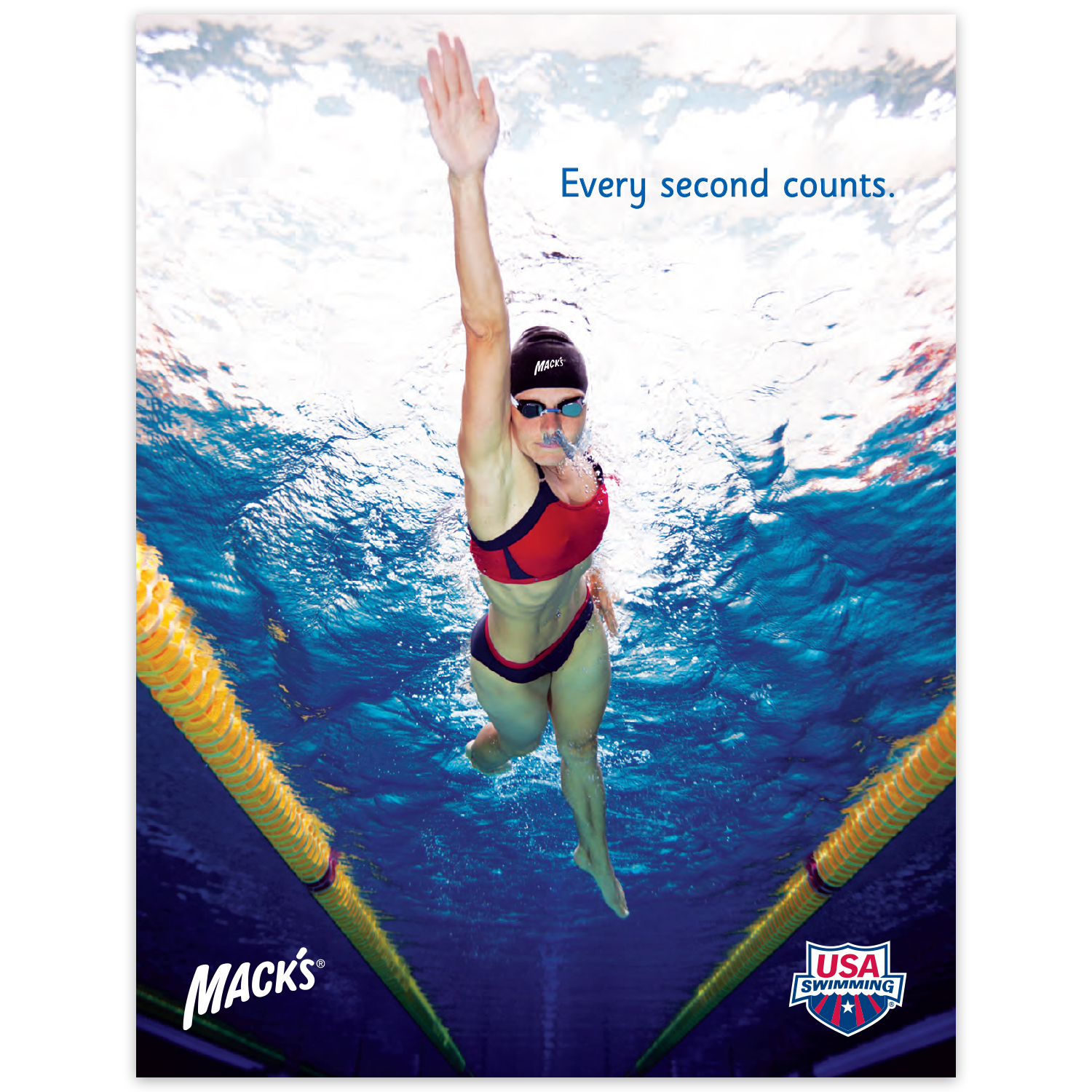 Macks Swimming Earplugs Brochure